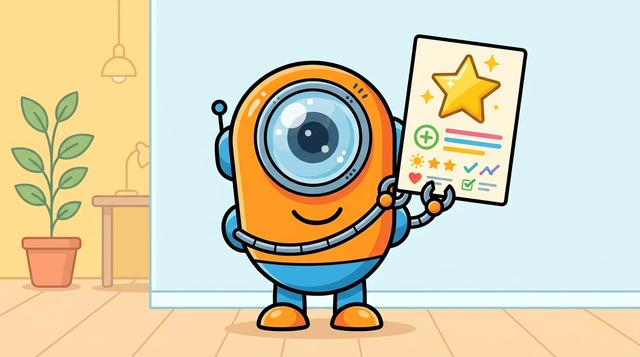 Project Assessment Criteria for Vision Course cartoon illustration