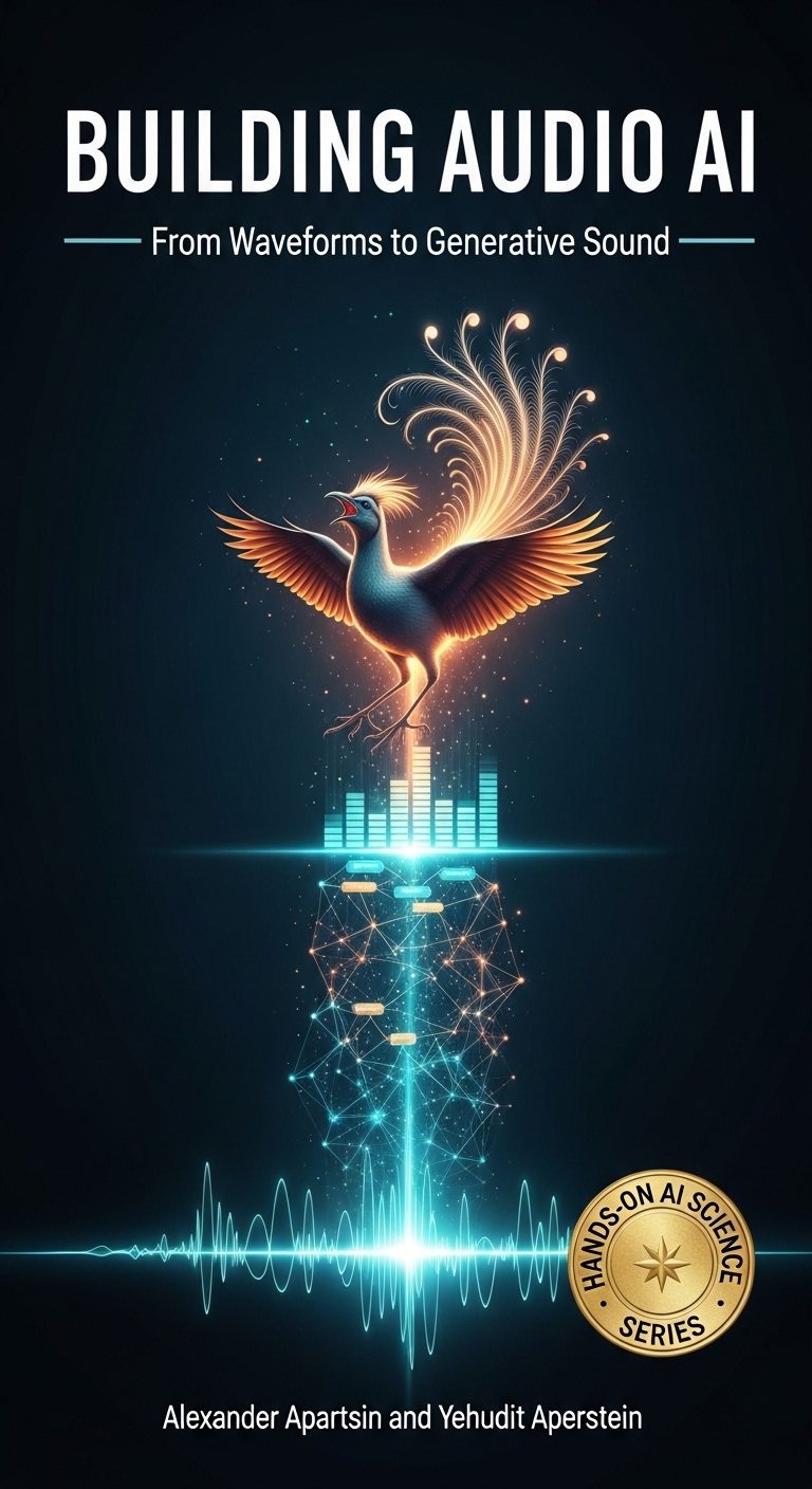 Cover of Building Audio AI: From Waveforms to Generative Sound